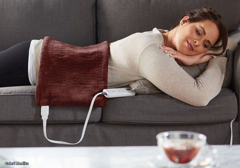 Cara menggunakan heating pad